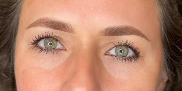 Na powder brows behandeling Zaandam - prachtig natuurlijk resultaat